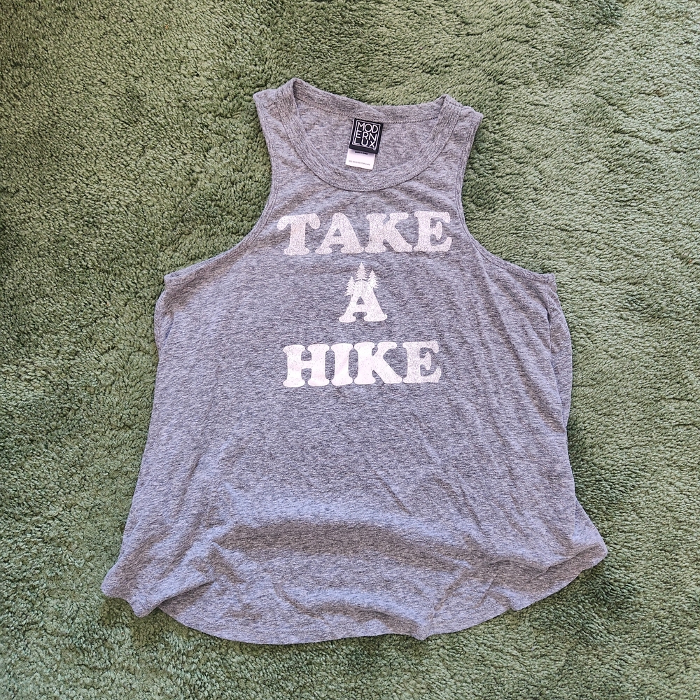 Modern Lux Heather Gray Muscle Tee